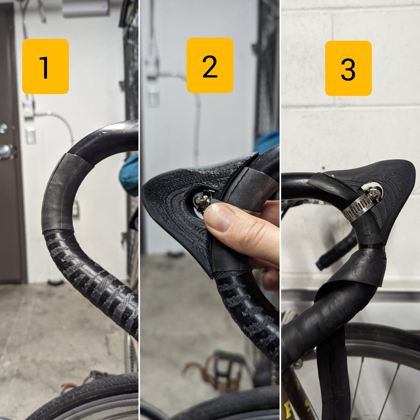 Fixed Gear Faux Hoods | Custom Track Bike Cycling Fixie Hood Grips