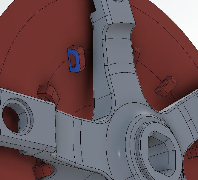 3D File - Chainring Aero Cover