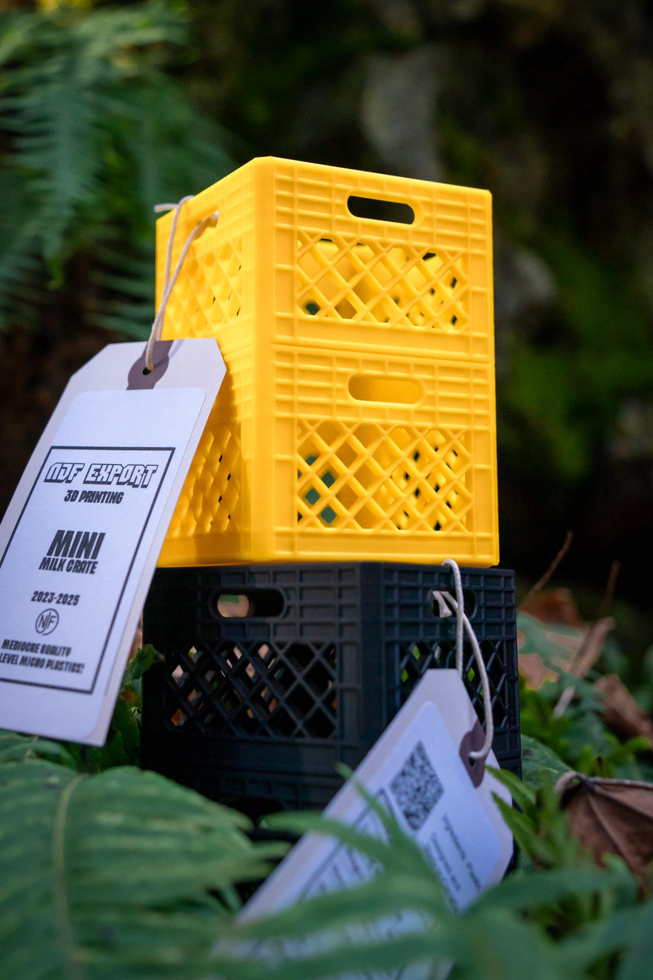 The Mini Milk Crate Cage - Bike Bottle - Can Holder - Accessory