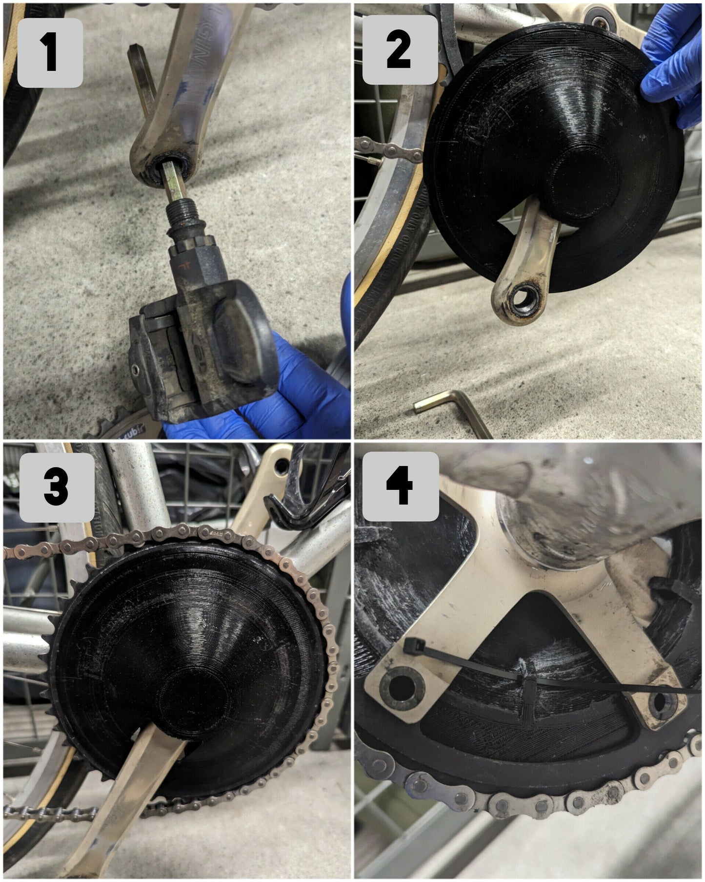 3D File - Chainring Aero Cover