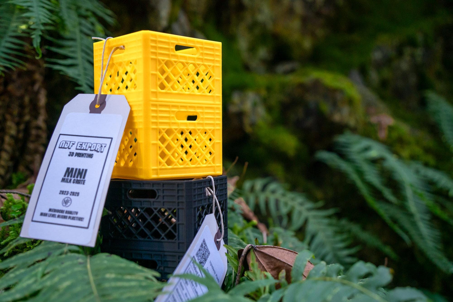 The Mini Milk Crate Cage - Bike Bottle - Can Holder - Accessory