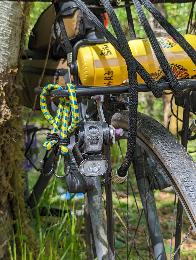 Bicycle Light Fork and Frame Accessory Mount