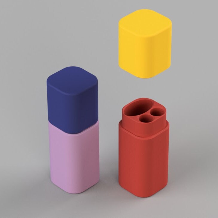 Toke and Torch Flask - Lighter Holder Plus
