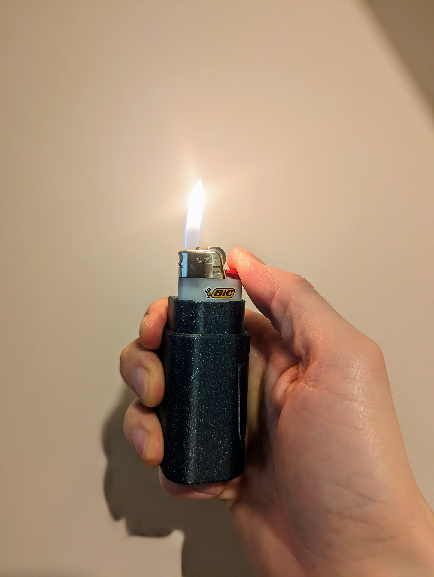 Toke and Torch Flask - Lighter Holder Plus