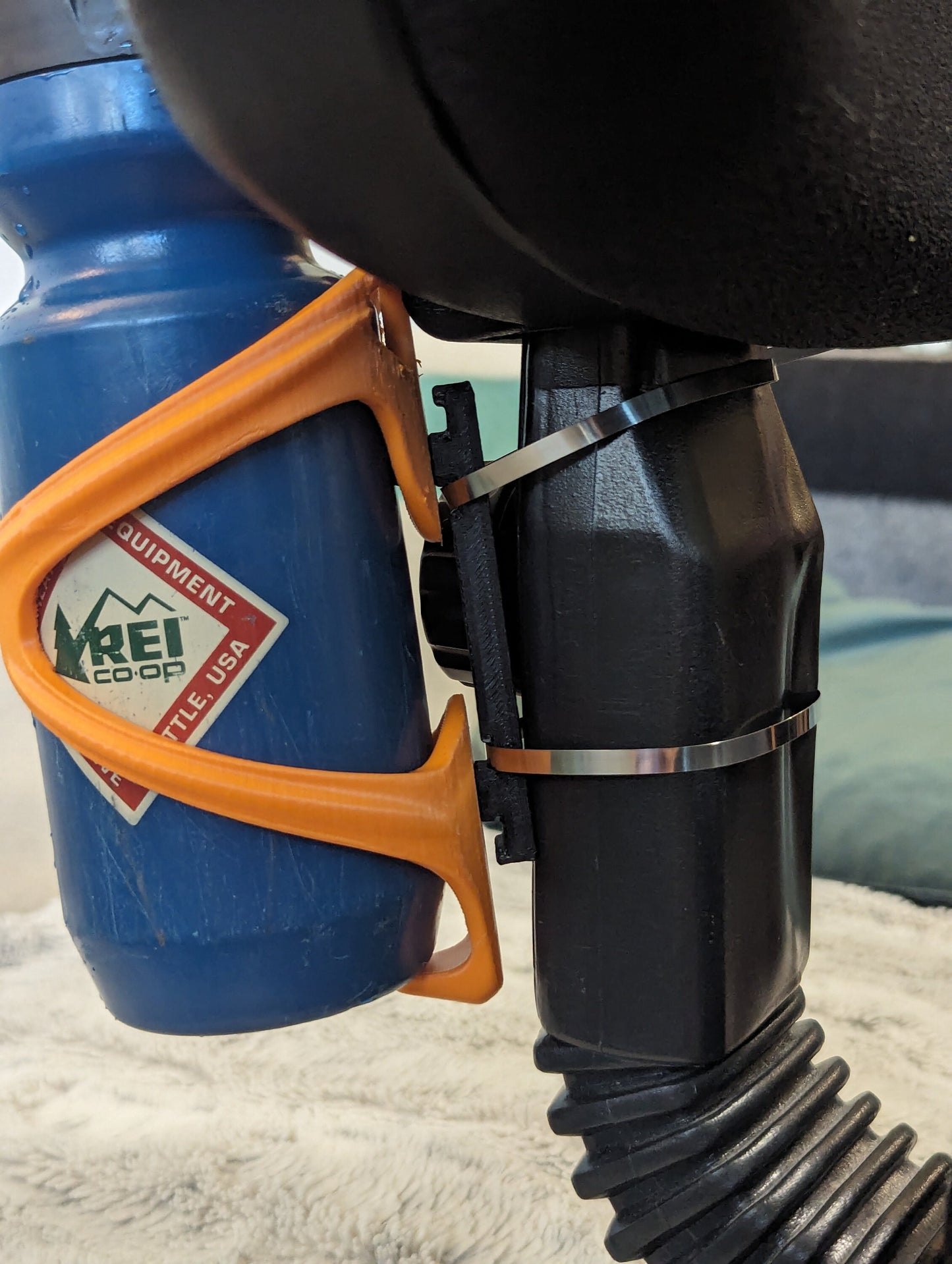 Zip Tie Bike Fork Frame Bosses - Braze ons - Barnacles - Pucks - Mounts