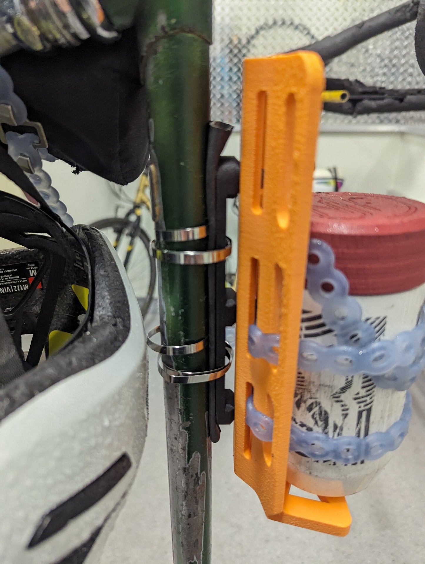 Zip Tie Bike Fork Frame Bosses - Braze ons - Barnacles - Pucks - Mounts