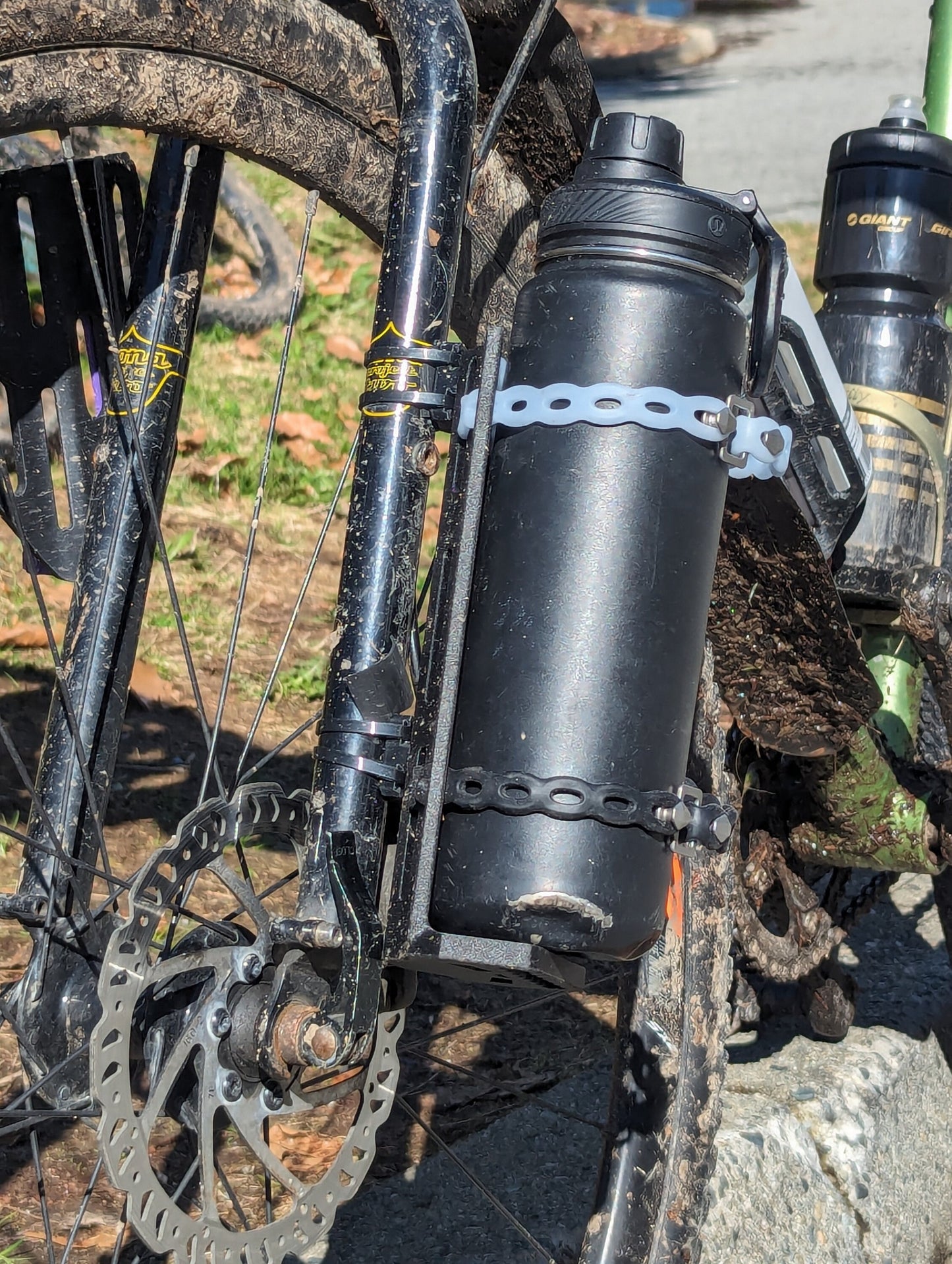 Zip Tie Bike Fork Frame Bosses - Braze ons - Barnacles - Pucks - Mounts