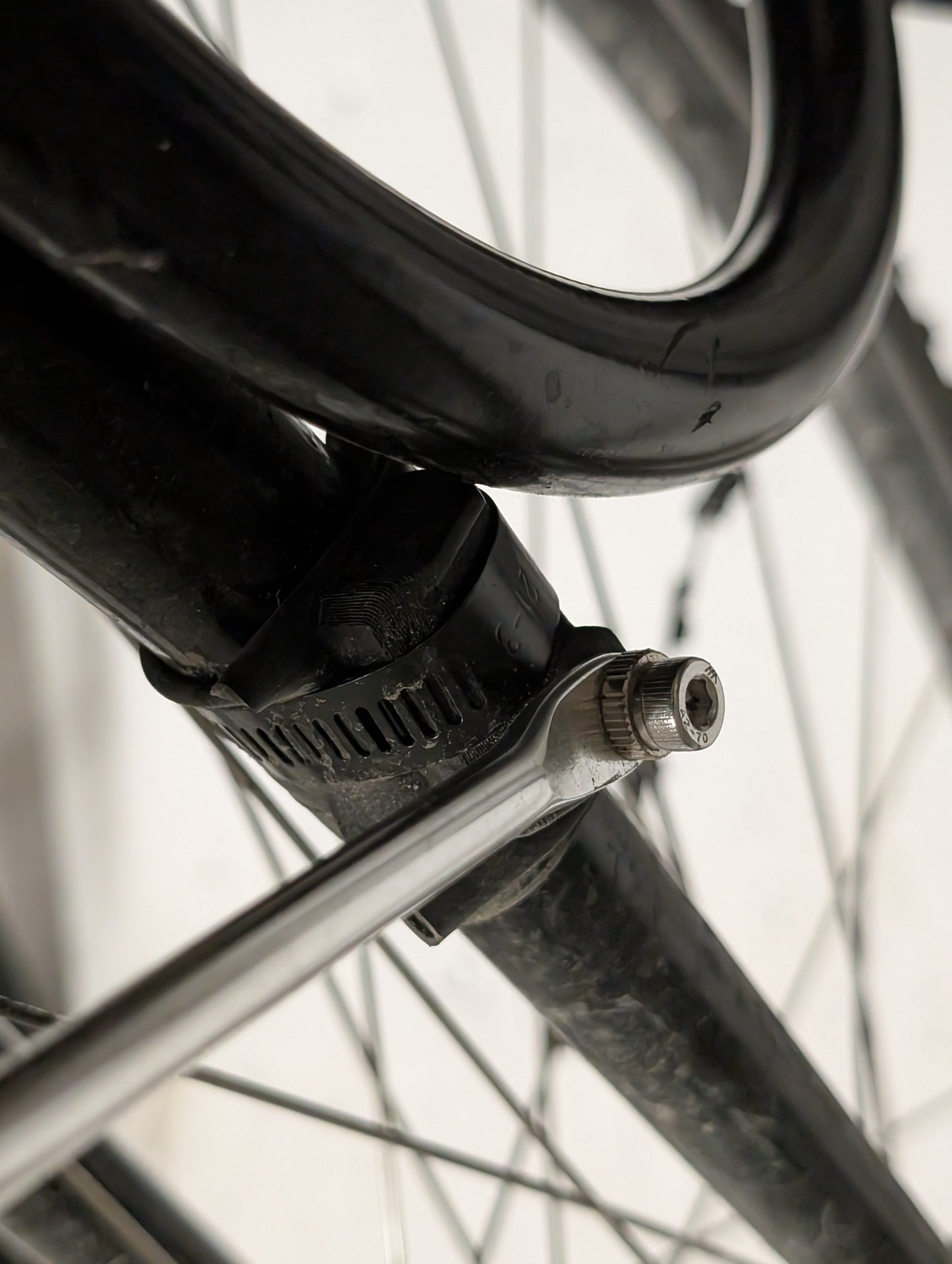 Forkin' Hosers - Hose Clamp Bicycle Frame Fork Frame Mount Accessory - Bottle cages, racks, additions