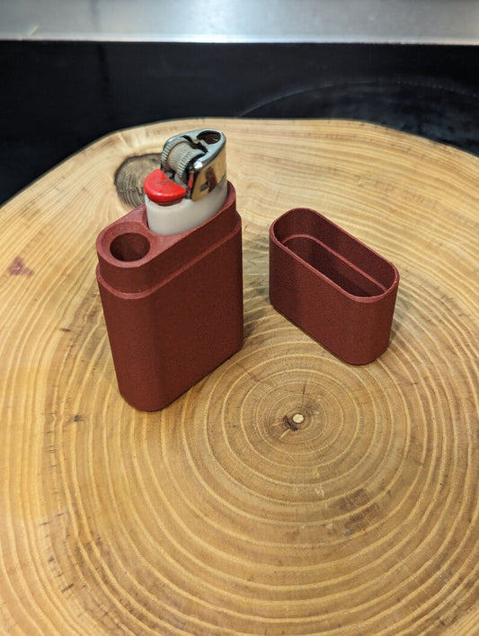 Toke and Torch Flask - Lighter Holder Plus
